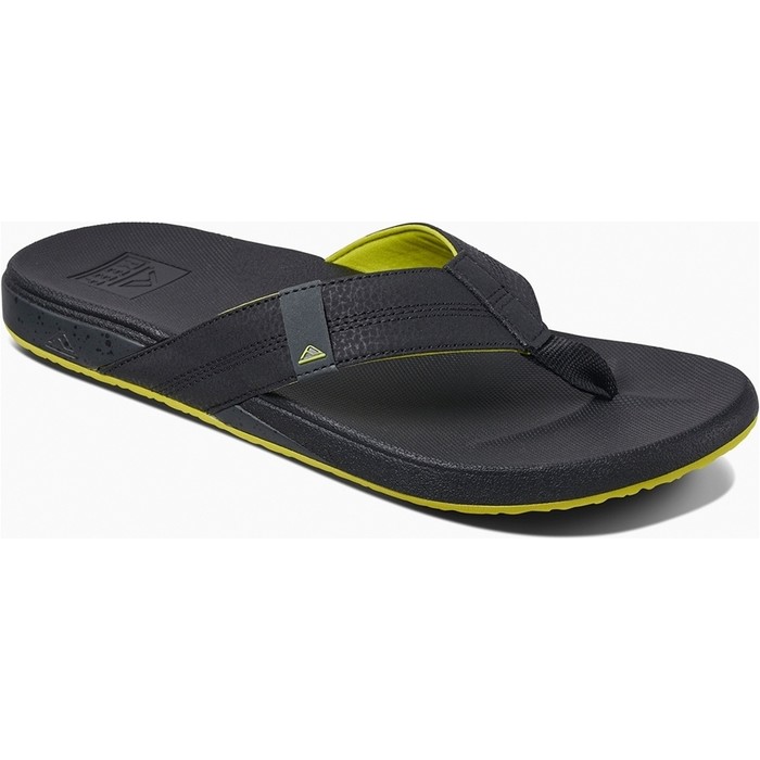 Reef Mens Cushion Bounce Phantom Flip Flops Grey Green RF0A3FDI